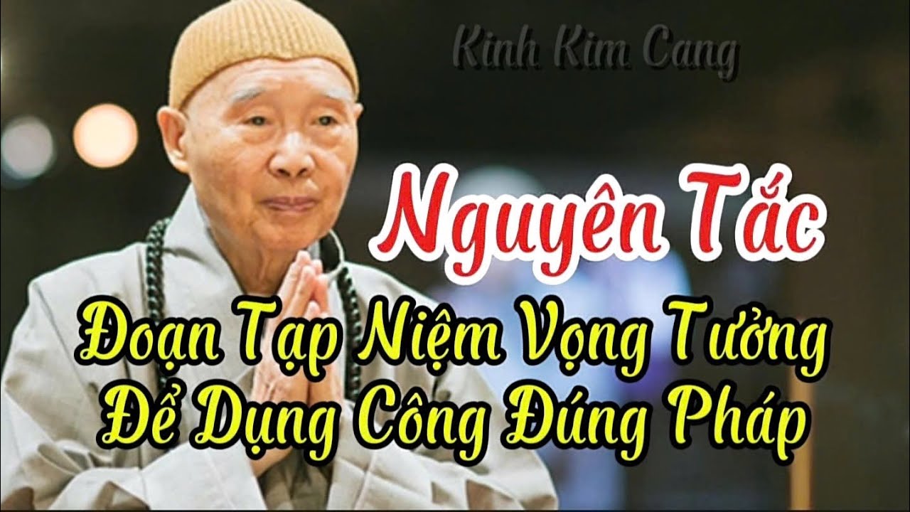 Tập 70 Nguyên Tắc Đoạn Tạp Niệm, Vọng Tưởng Để Dụng Công Đúng Pháp | Pháp Sư Tịnh Không