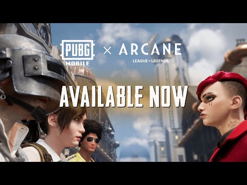 The PUBG MOBILE x Arcane Collaboration Begins!