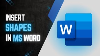 How to Insert Shapes in MS Word: Quick & Easy Tutorial 🎨 || Virtual Comrade