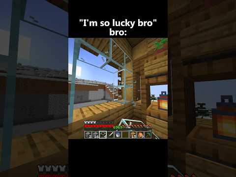 minecraft hates bro 😭🥀