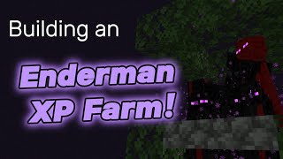 Minecraft Ep6 : I Built an ENDERMAN XP FARM!
