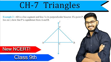 Class9 Example 2 of Chapter 7 triangles || Class 9th || NEW NCERT || By Rajeev Sir ||