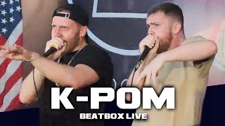 K-POM | BEATBOX LIVE IN MEDAN INDONESIA (Crowd POV)!