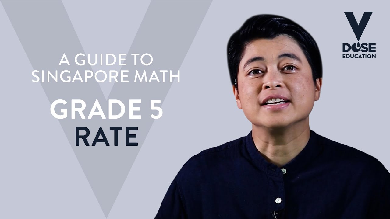 Singapore Math Grade 5 Rate YouTube
