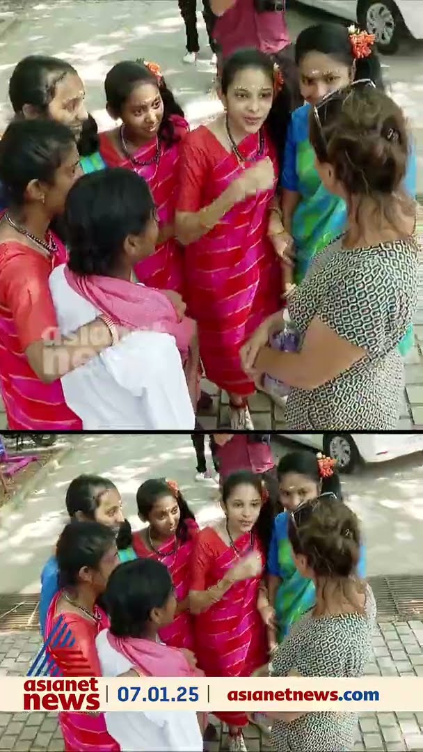 മലപ്പുലയാട്ടത്തിന്റെ താളം നെഞ്ചിലേറ്റി ഫ്രഞ്ചുകാരി മിനോയും കുടുംബവും