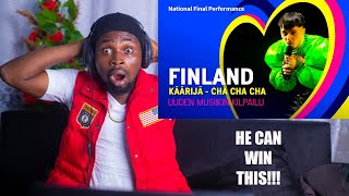 🇫🇮 Finland Eurovision 2023 Reaction | Käärijä - Cha Cha Cha. NATIONAL FINAL PERFORMANCE