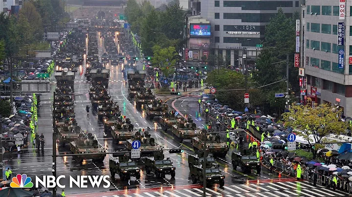 Seoul's streets rumble with military hardware as South Korea stages rare parade - DayDayNews