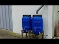 Instalación de depósitos para recoger agua de lluvia - Bricomanía