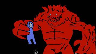 (Among Us But It is Beans - Moon Monster (Animation Meme