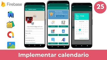 25.- Implementar Calendario | Creación de una Agenda Profesional en Android Studio + Motenización