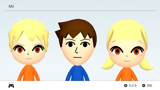 ナルト風味なmii かっこいいmiiの作り方 可愛いmiiについて Switch Youtube