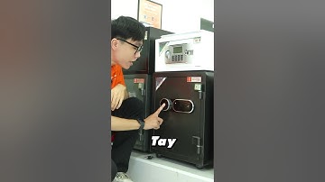 Két Sắt Siêu Cường KVTSC50 - Mở Bằng Vân Tay, Điện Tử và Khóa Cơ Giá Siêu Tốt chống cháy khủng