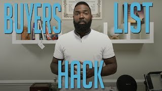 Wholesaling Real Estate | Buyers List Hack