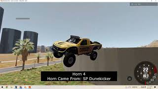 All Horn Sounds In BeamNG Drive screenshot 3
