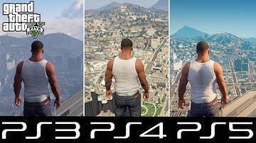 🎮 ¿Cómo evolucionó GTA V en PS3, PS4 y PS5? | Comparativa gráfica completa 2025 🚀