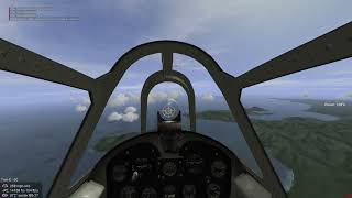 F6F Bomber escort to Rabaul w/gun camera outro 1440p