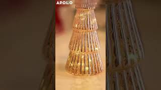 Soft Glow LED Christmas Tree Decor #apollobox #homedecor #festivevibes #christmastree screenshot 3