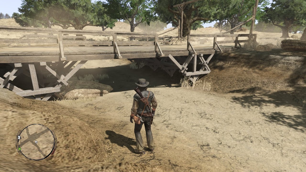I found hidden loot under this bridge - RDR1 PC - YouTube