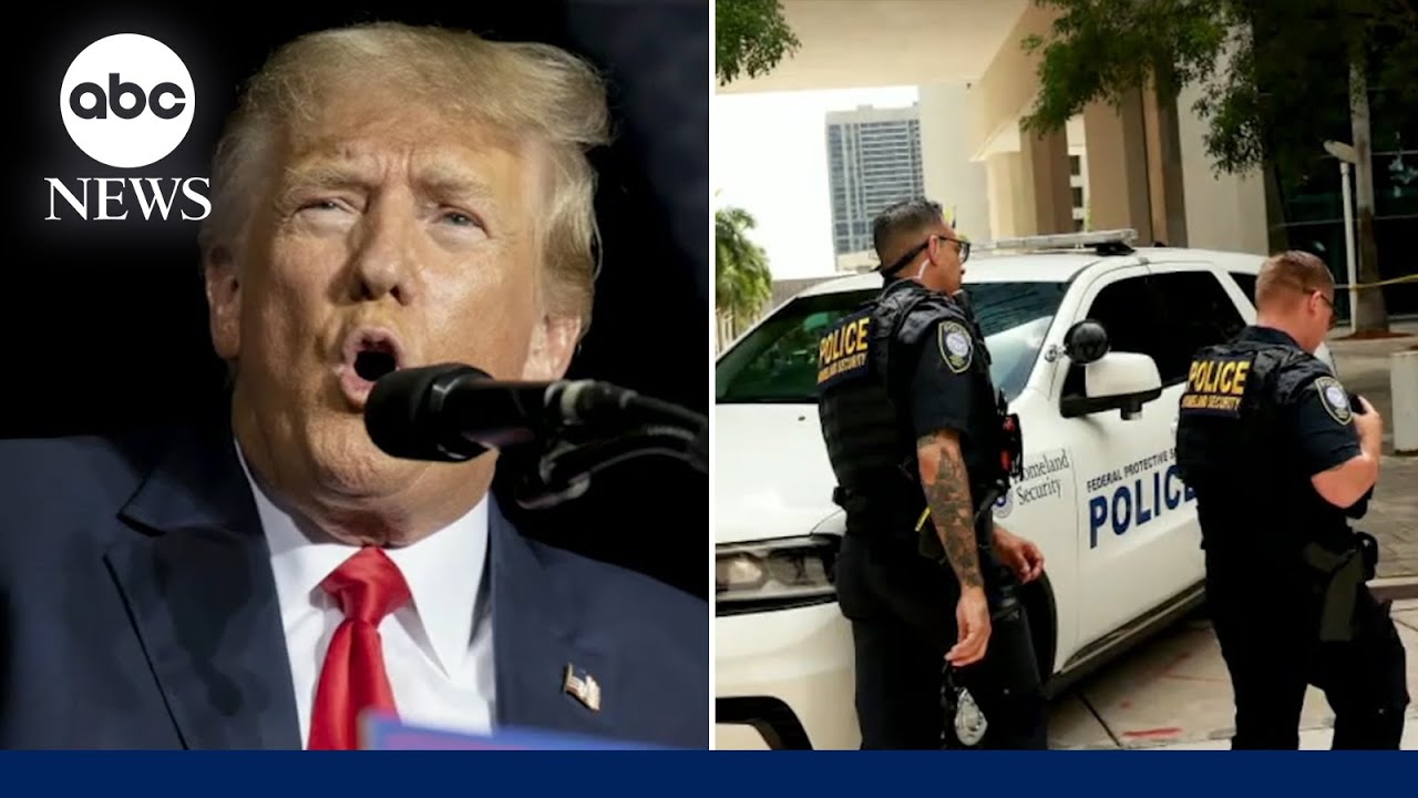 Miami court on high alert ahead of Trump’s appearance l GMA