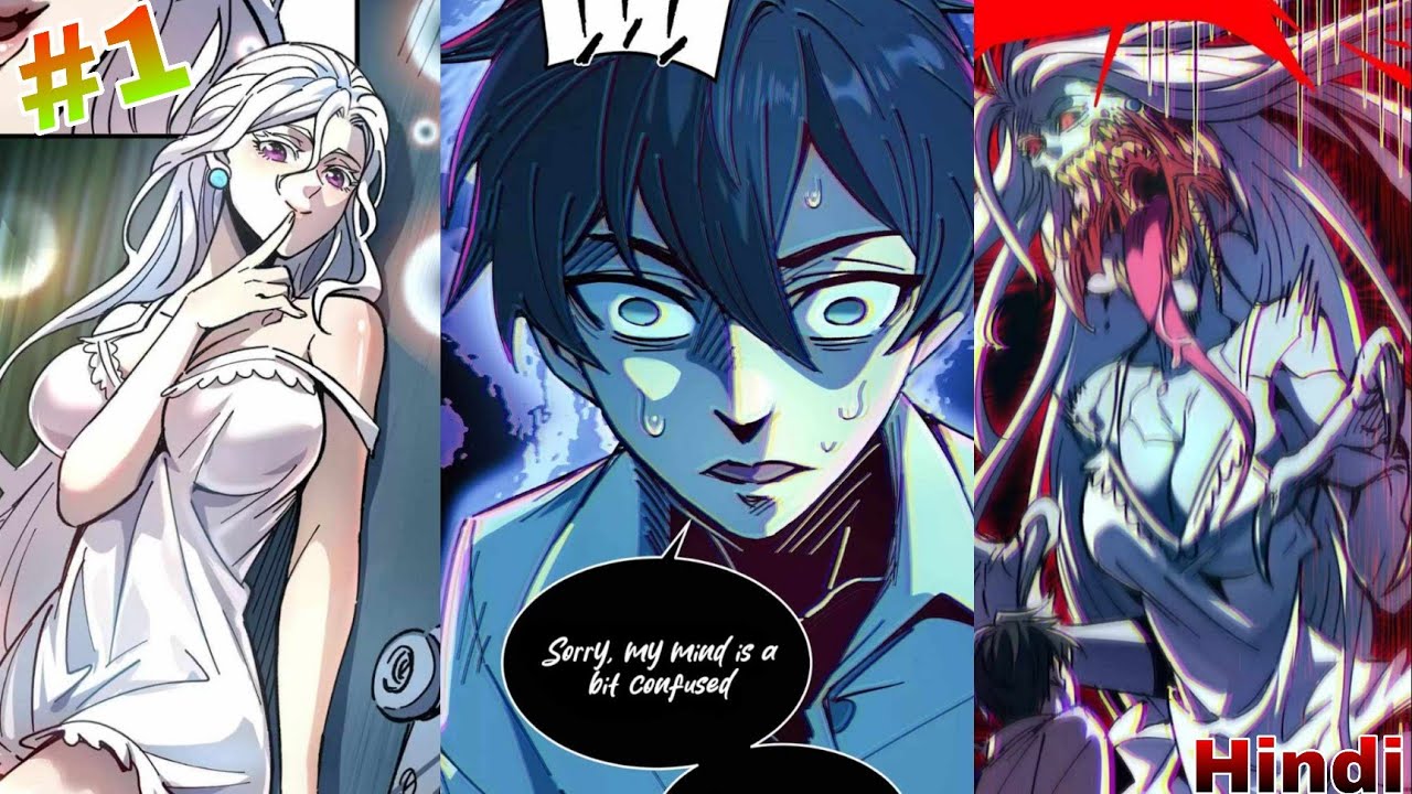 Parallel world with ghost wife EP1 (2024) manhwa  in Hindi explain