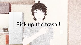 [MMD||Friends] Pick up the trash!! [MOTION DL + Model DL]