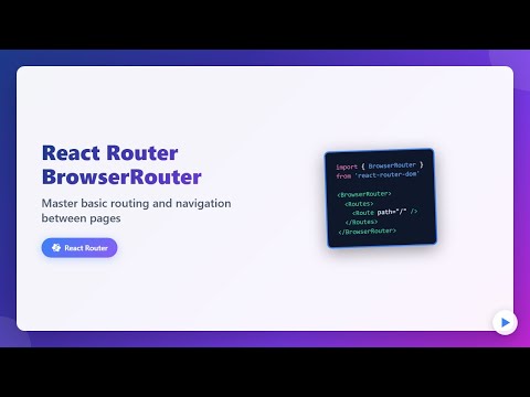 React Router DOM Tutorial: Basic Routing for Beginners 🚀