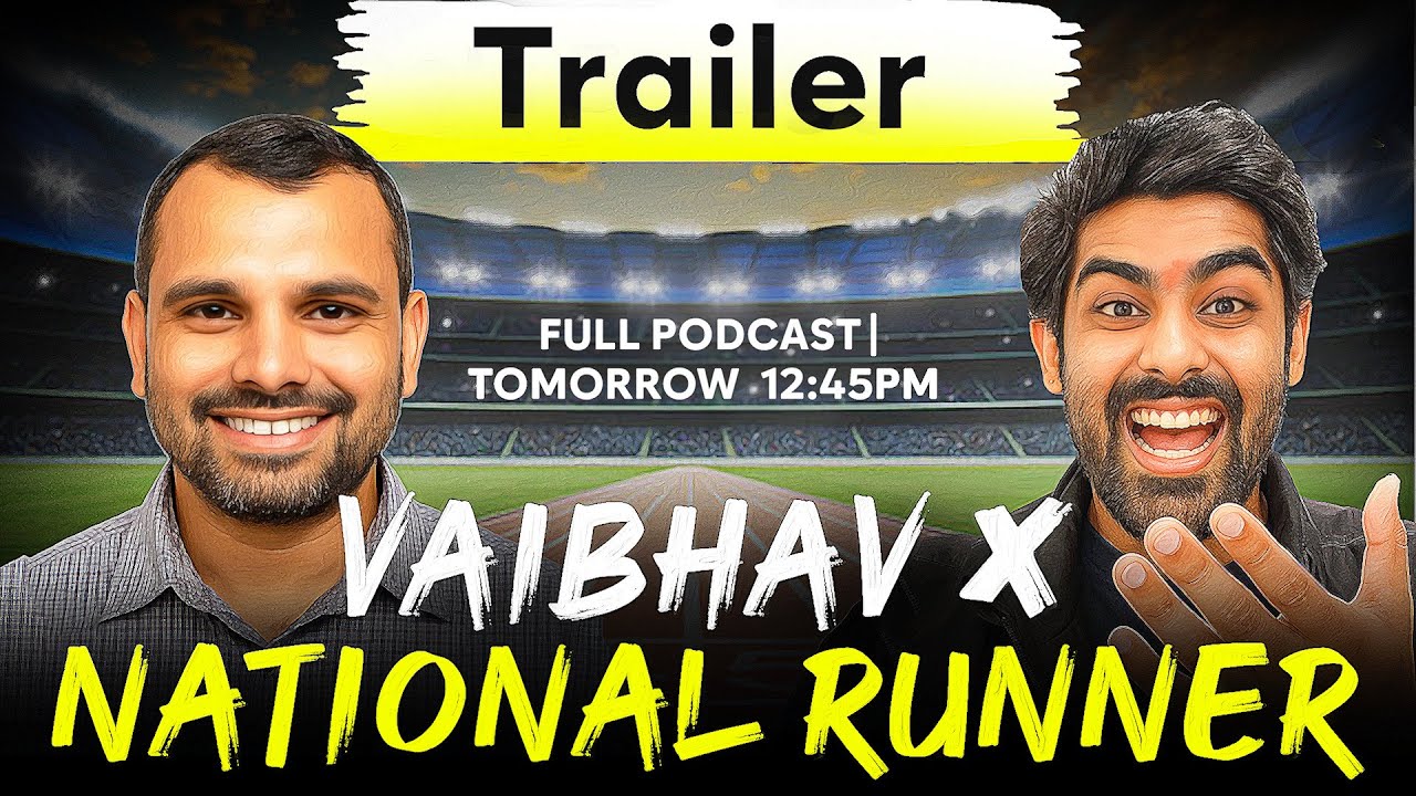 "Podcast🎙️Trailer | National Runner Subodh Kumar: Geniuses Without Capes 🦸 | Life and Inspiration"