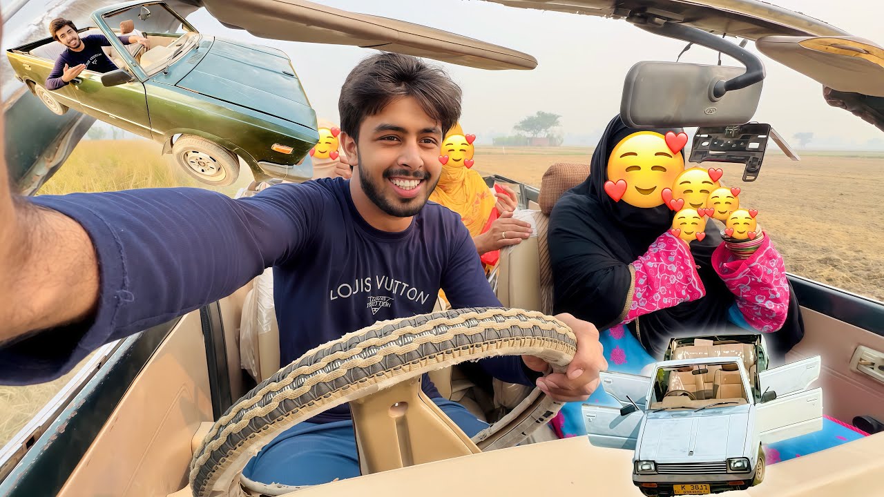 Family Picnic On Lamborghini 😍 Apni Zameen Par Ghomne Gaye 7:12 PM 28 October | Zohaib Sabir Vlogs