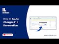 How to Route Charges in a Reservation | Hotel PMS Tutorial
