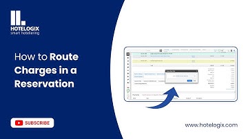 How to Route Charges in a Reservation | Hotel PMS Tutorial