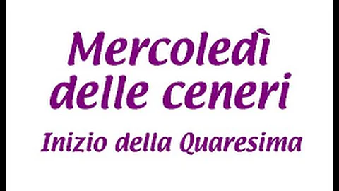 Che vuol dire ceneri?