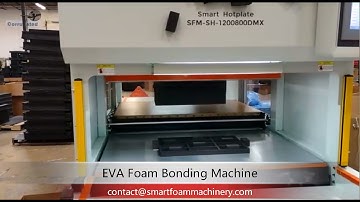 EPE Foam Hotplate Bonding Machine | EVA Foam Heating Plate Bonding Machine | Foam Welding Machine