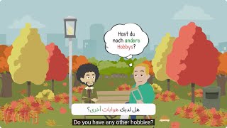 Folge 11 Deutsch lernen Niveau A1: Meine Hobbys. | هواياتي