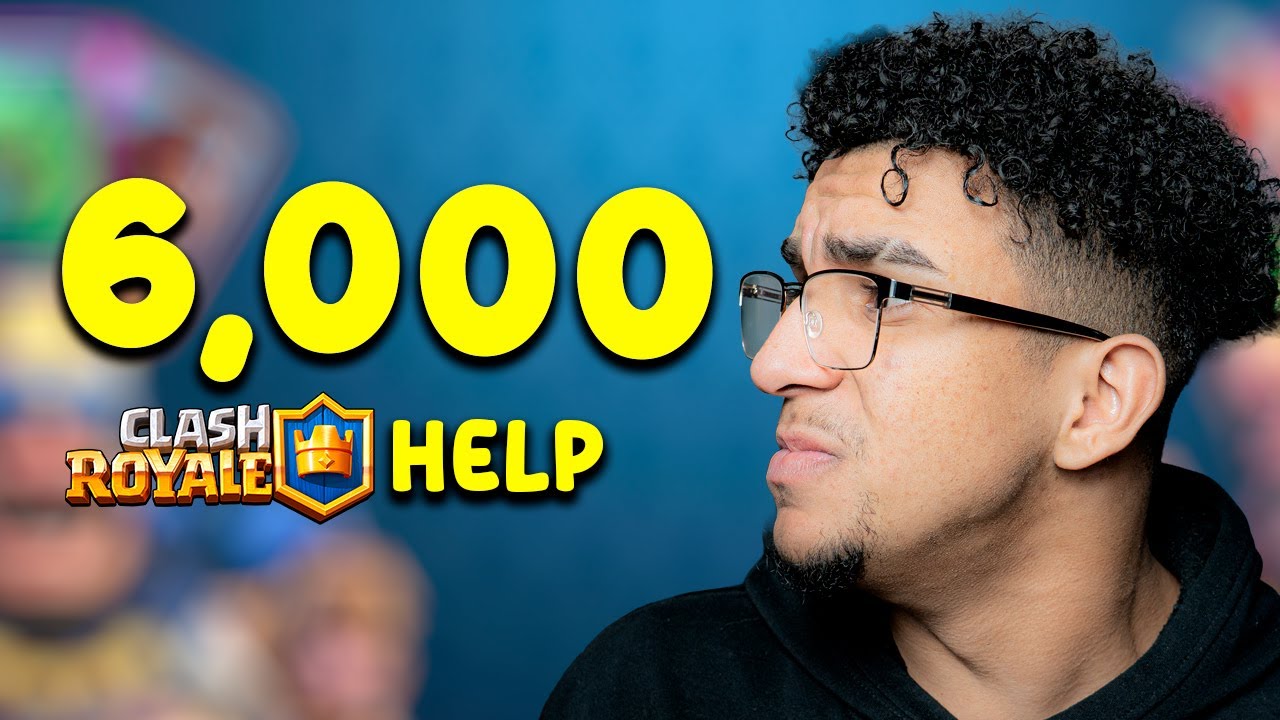 NO QUIERO PERDER MIS 6MIL TROFEO EN CLASH ROYALE
