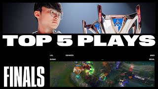 Top 5 Plays of Finals | Worlds 2023