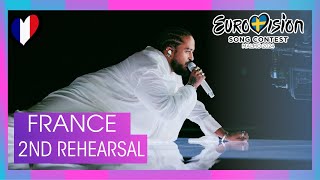 🇨🇵 2nd Rehearsal - Slimane - Mon Amour @ France Eurovision 2024