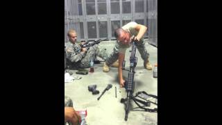 Disassemble and re assemble the M240B