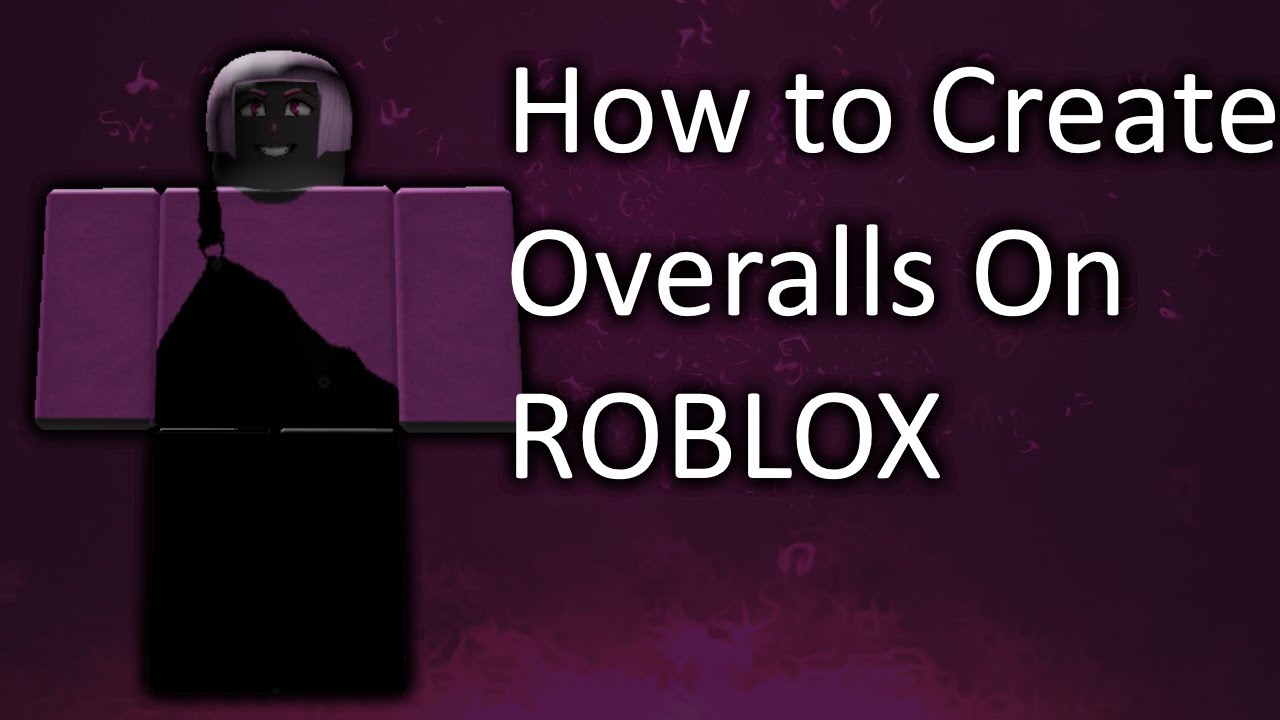 How To Create Overalls On Roblox Youtube - roblox overalls pants