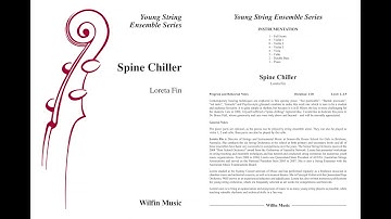 Spine Chiller, by Loreta Fin – Score & Sound