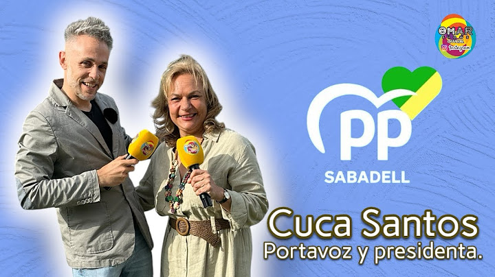 ¡EXCLUSIVA! Entrevista a Cuca Santos Presidenta y Portavoz del Partido Popular en Sabadell.