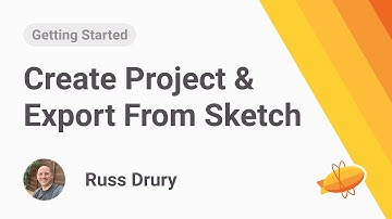 Create Project and Export from Sketch