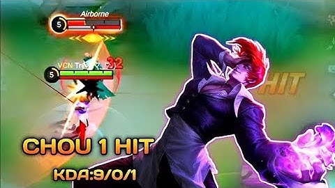 Chou 1 hit opbouw 💯% schade (MLBB)