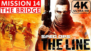 Spec Ops The Line Mission 14 The Bridge Full Gameplay Walkthrough 4K60 UltraHD