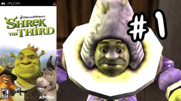 Shrek the Third Gameplay PSP - Part 1