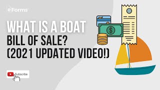 What is a Boat Bill of Sale? (2021 UPDATED Video!)