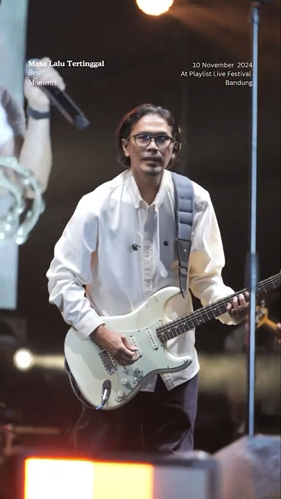 Rekap kolaborasi : Lukman Noah dan Reza Peterpan | Playlist Live Festival - Bandung #music #concert