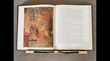 Chapter 9; The Hobbit by J.R.R. Tolkien, Illustrated by Michael Hague.