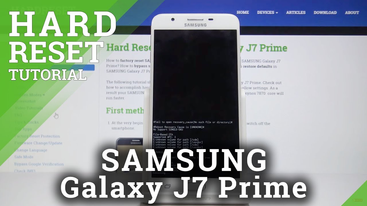 Hard Reset SAMSUNG Galaxy J16 Prime, Mehr anzeigen - HardReset.info