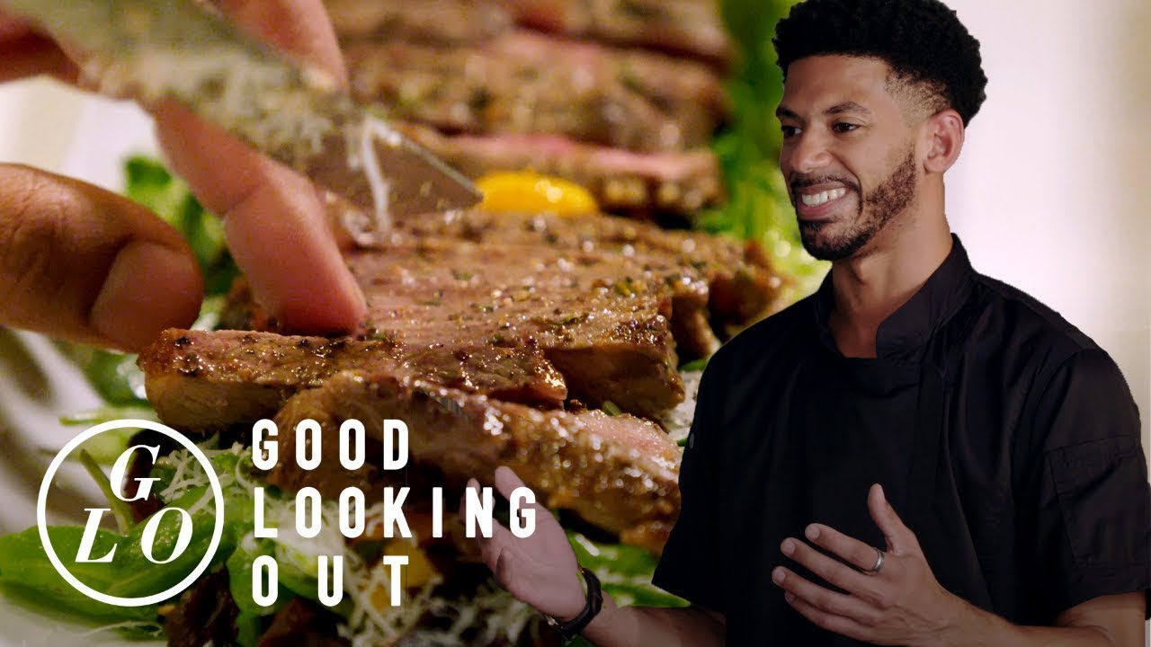 A Hungry Young Chef Cooks for A Food Network Champ and Trap Kitchen  | Good Looking Out