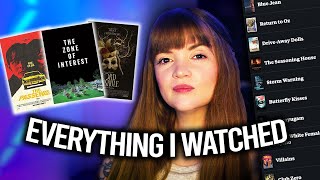 Everything I Watched In February 2024 | Letterboxd Wrap Up Recommendations | Spookyastronauts
